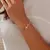 Pulseira Micro Elo- em Prata 925 com Patinhas na internet