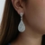 BRINCO EAR CUFF FESTA CRISTAIS DE ZIRCÔNIA BANHADO A PRATA (02100004) - comprar online