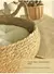 Cama para gatos em formato de cesta | Cesta de vime para gato | Ninho artesanal para gatos - Bichu