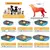 Cama para cachorro | Cama para cães e gatos | Cama grande para pets | Cama de pelúcia à prova d'água - loja online