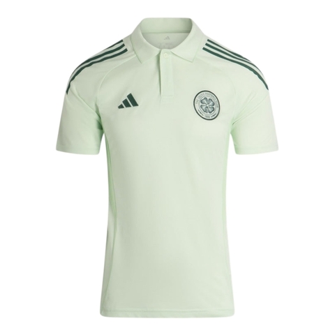 Camisa Polo Celtic Treino 25/26 - Torcedor Adidas Masculina - Verde