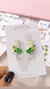 Aretes Gatito Blanco Floral - comprar en línea