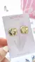 Aretes Cuadro Dorado