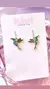 Aretes de Colibrí Azul