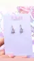 Aretes de Mariposa Rosa