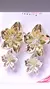 Aretes de Flor Gold /& Silver en internet