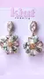 Aretes de Cristales Flor - comprar en línea