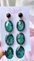 Aretes Verdes Eslabones