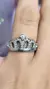 Anillo Corona Plata Ley 925 - tienda en línea