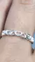Anillo Corazones Plata Ley 925