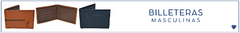 Banner de la categoría BILLETERAS MASCULINAS