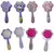 CEPILLO HUELLA CON GLITTER 2718-22