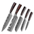 Damascus Chef Knife Kitchen Knife Set