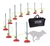 KIT COM 10 BALIZAS PARA ZIG ZAG + BOLSA - comprar online