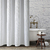 Cortina Cuadros Jacquard Blanco - comprar online