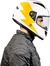 Imagen de Casco Royal Enfield Integral Retono Ff Helmet Blanco / Amarillo