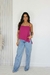 Blusa de alça barra assimétrica fúcisa - loja online