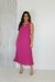Imagem do Vestido midi cavado fúcsia