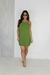 Vestido curto decote nas costas verde - Duality