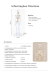 Imagem do Modelo Anatômico de Esqueleto Humano Completo Flexível Branco 85cm c/ suporte - iDokters