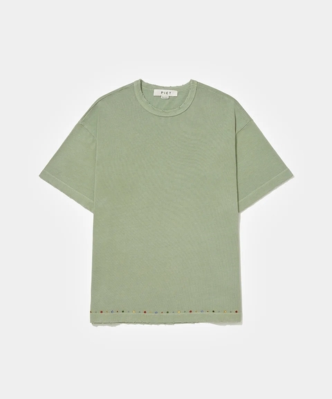 Camiseta Piet Gems Distressed Tee