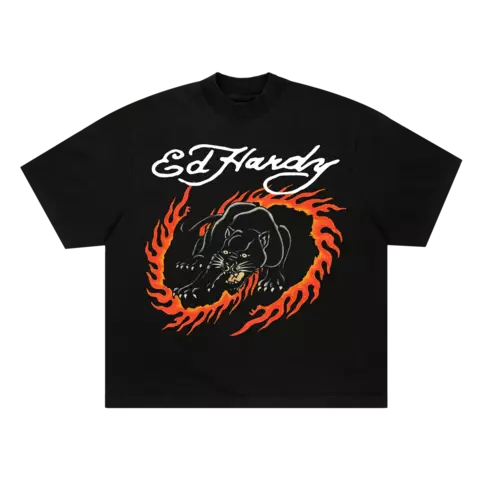 Camiseta Ed Hardy Panther’s Roar Black
