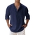 Camisa Linho/Algodão Masculina - Conforto e Estilo - comprar online