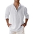 Imagem do Camisa Linho/Algodão Masculina - Conforto e Estilo
