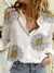 Camisas de linho de algodão feminino casual sólido botão lapela blusas camisas outono inverno manga longa solta topos túnica blusas elegante