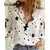Camisas de linho de algodão feminino casual sólido botão lapela blusas camisas outono inverno manga longa solta topos túnica blusas elegante
