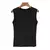 Imagem do Blusa sem mangas de verão feminina, blusa de malha com gola redonda, para todas as ocasiões, tops