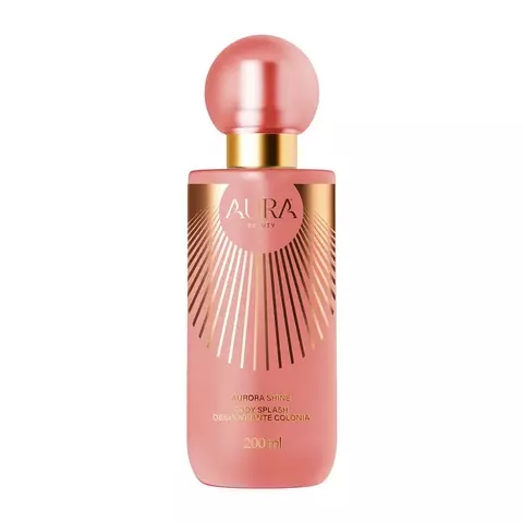 body splash aurora shine - aura beauty 200ml