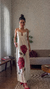 Vestido cropped flor - Farm
