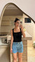Short jeans antique- Farm