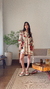 Vestido curto rosália - Farm - comprar online