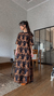 Vestido cropped tigre - Farm na internet