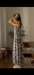 Vestido longo jardim - Farm - comprar online