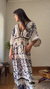 Vestido midi marcelle - Farm na internet