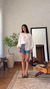Blusa pala ombro - Maria filó na internet
