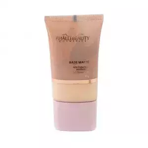 Base Matte Alta Cobertura Profissional Phállebeauty