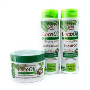 Kit Capilar de Coco Oil com 3 itens Soul Cosméticos