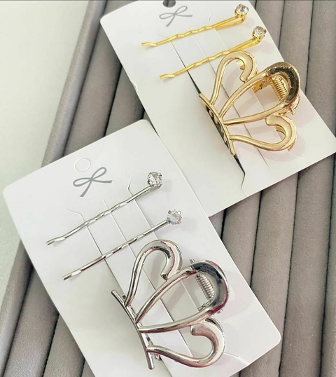 Presilha e Grampo de Cabelo