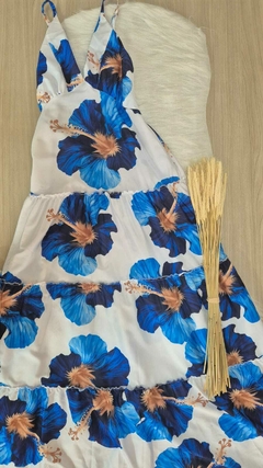 VESTIDO LIZA AZUL/BRANCO na internet