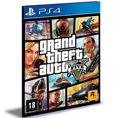 Gta V 5 Leg. Português Ps4e Ps5 Mídia Digital
