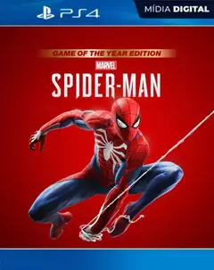 Marvel's Spider-Man Game of the Year Edition PS4 e PS5 MÍDIA DIGITAL - comprar online