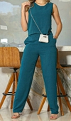 Conjunto Ester Verde Petroleo - comprar online