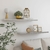 Kit com 4 ou 2 Prateleiras 30x10cm com Suporte para Decoração: Organize e Decore Seus Ambientes com Estilo! na internet