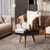 Mesa de Centro Redonda para Sala de Estar em MDF: Estilo Retrô e Elegância para Sua Sala - comprar online