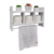 Nicho Toalheiro Branco 45 x 30cm para Banheiro: Organize Seu Banheiro com Estilo e Praticidade! - comprar online