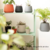 Vaso Cachepot Wave 15cm Antidengue Preto: Design Moderno, Proteção e Beleza para Suas Plantas! na internet